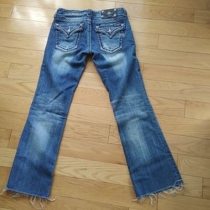 Miss me boot cut jeans 28' inseam size 27